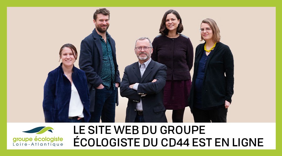 Les élu·e·s écologistes de Loire-Atlantique lancent leur site Web