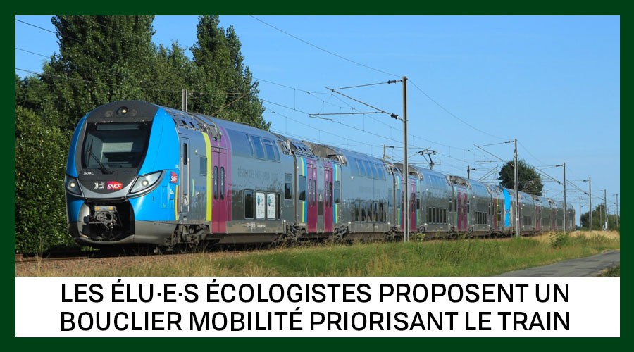 Tribune : les élu·e·s écologistes veulent donner la priorité au train
